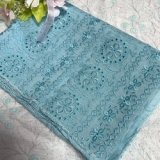 【レースのお店　ななか】黒、ローズ、ターコイズのハギレレースセット入荷しました