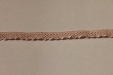 画像3: 幅１.2cmスカラの可愛いストレッチトーションレース　ピーチ色 (3)