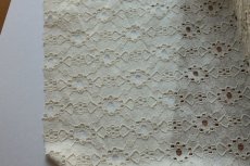 画像5: 【日本製】幅１００ｃｍ×150ｃｍ！広幅ラッセルレース　生成り (5)