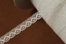 画像6: フランス製リバーレース　ホワイト　幅0.8ｃｍコットン製 (6)