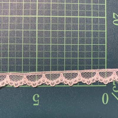 画像1: ラッセルレース　オフホワイト　幅１cmスカラが可愛い　　10ｍ巻