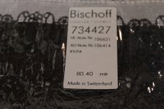 画像7: スイス製ケミカルレース　ブラック幅6.2cm　おしゃれな花柄　１ｍ (7)