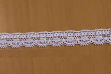 画像6: リバーレース　ホワイト　繊細で複雑なデザイン　幅1.4cm　1m (6)