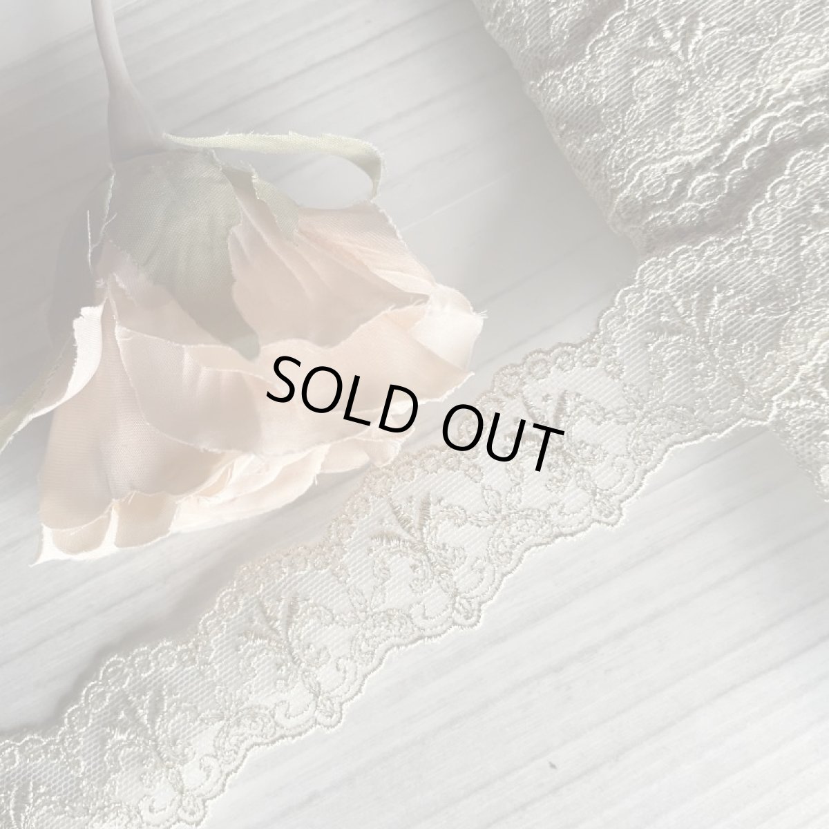 画像9: 【繊細な日本製】両山チュールレース　シルバー　　幅3.1cm　バレエ衣装に　日本製３m (9)