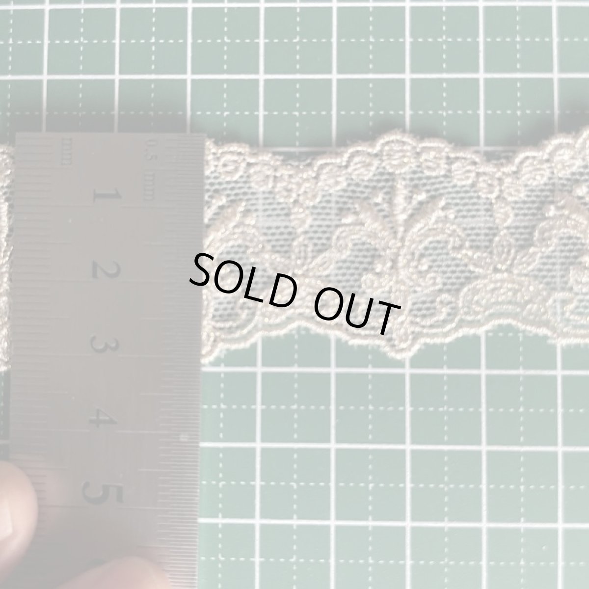 画像13: 【繊細な日本製】両山チュールレース　シルバー　　幅3.1cm　バレエ衣装に　日本製３m (13)