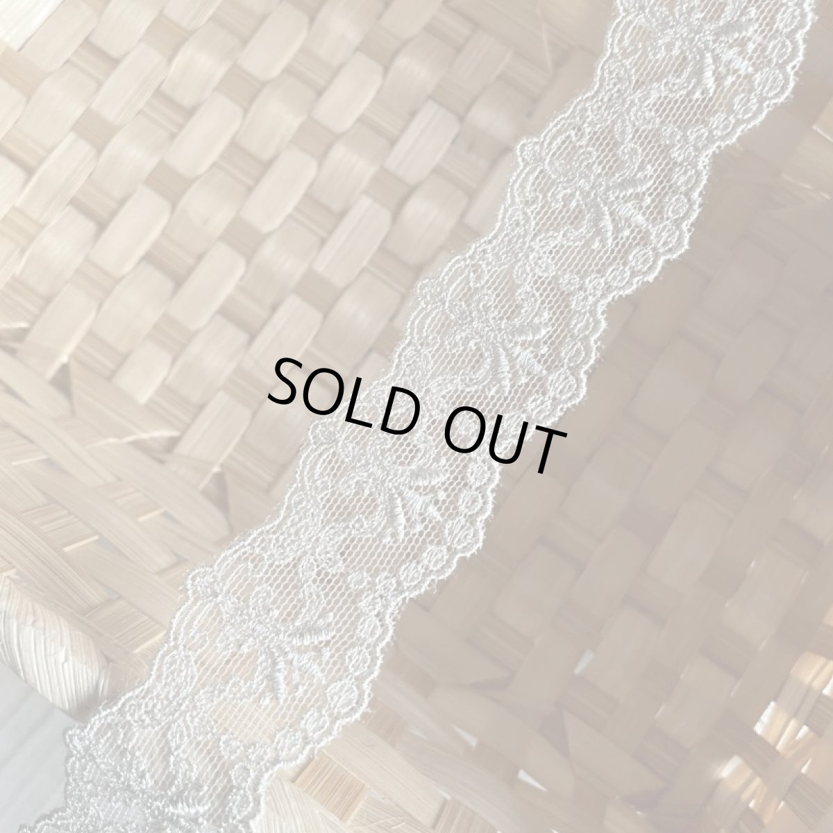 画像5: 【繊細な日本製】両山チュールレース　シルバー　　幅3.1cm　バレエ衣装に　日本製３m (5)