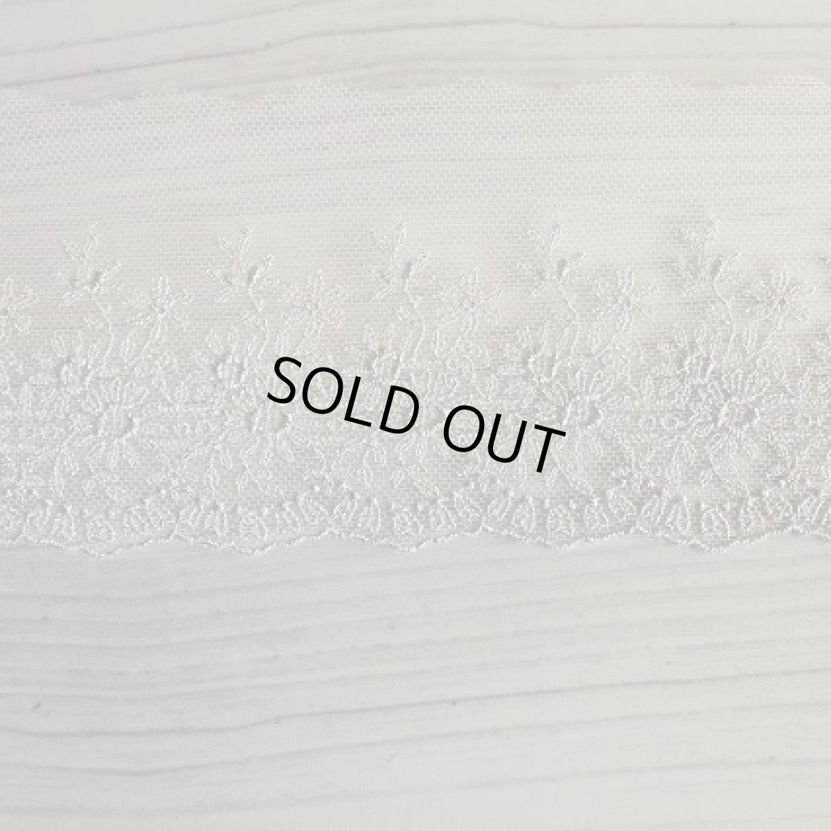 画像6: 【繊細な日本製】チュールレース　ゴールドシルバー　小花柄　幅8cm　バレエ衣装に　日本製３m (6)