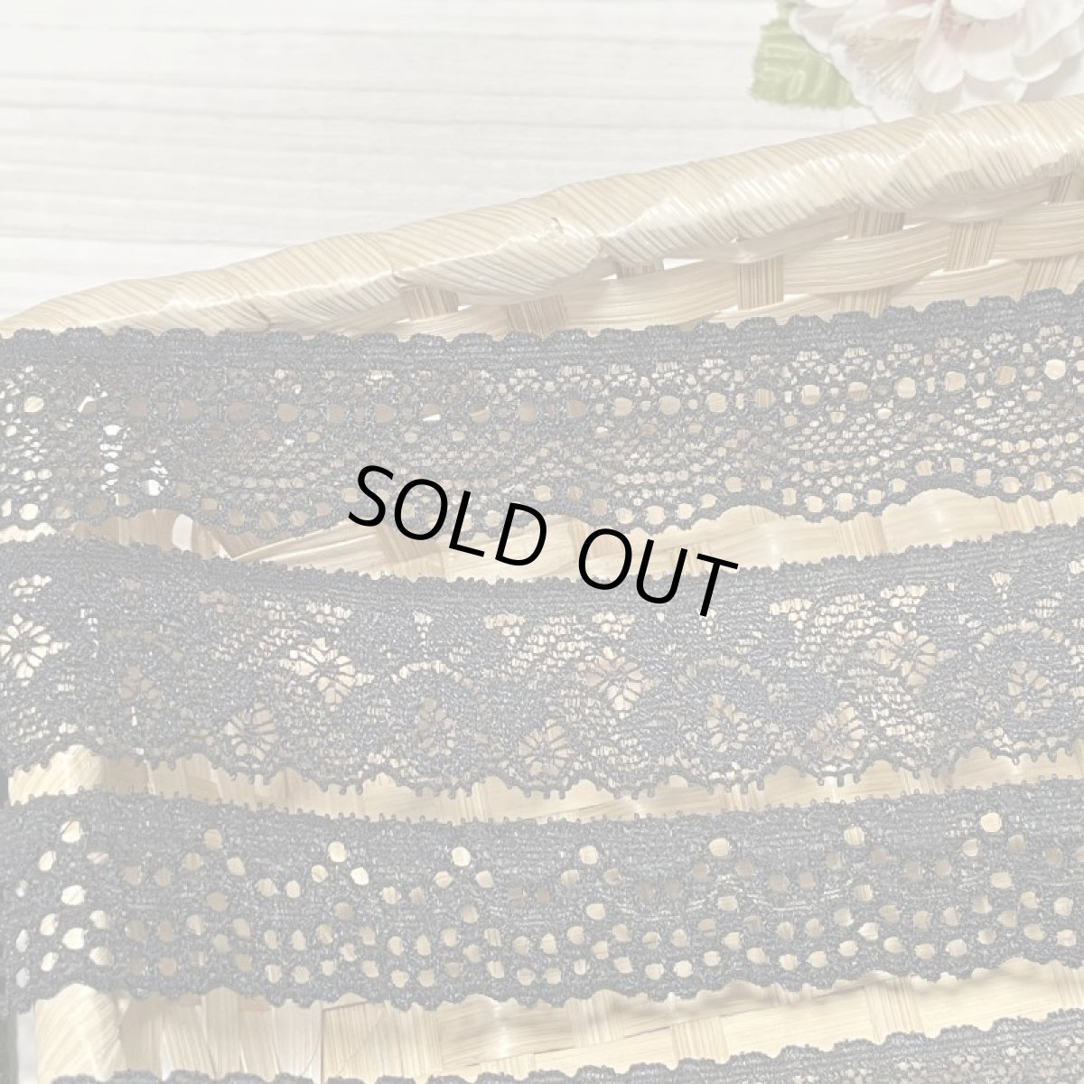 画像4: 【送料無料】計15m！黒ラッセルストレッチレース3m×5点セット高品質な日本製 (4)