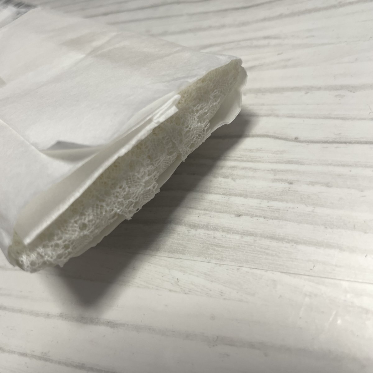 画像11: フランス製リバーレース　オフホワイト　幅0.9ｃｍ繊細なデザインが美しい (11)