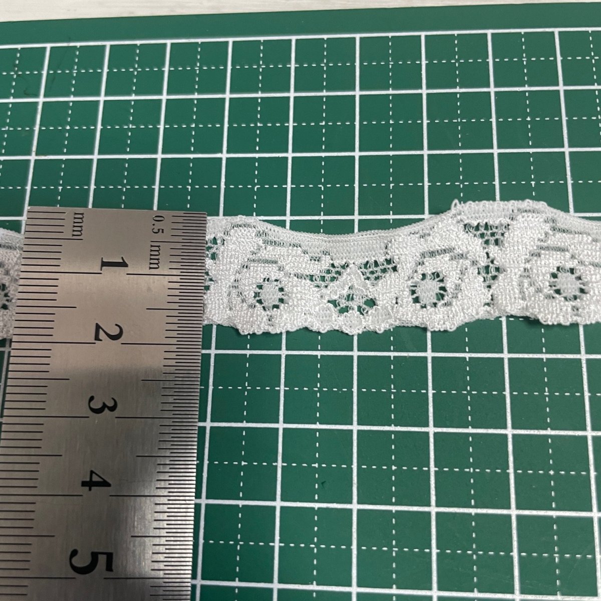 画像7: 【クリックポスト送料無料】計18m細幅国産ストレッチレース6種セット（3m×6本） (7)