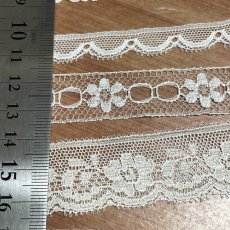 画像5: 【クリックポスト送料無料】計16m2200円!高級リバーレース　8種類×2m　送料無料 (5)