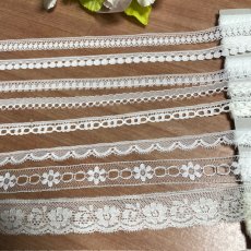 画像2: 【クリックポスト送料無料】計16m2200円!高級リバーレース　8種類×2m　送料無料 (2)