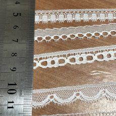 画像4: 【クリックポスト送料無料】計16m2200円!高級リバーレース　8種類×2m　送料無料 (4)
