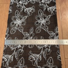 画像3: 350円!【日本製】花柄レース生地 26cm×51cm (3)