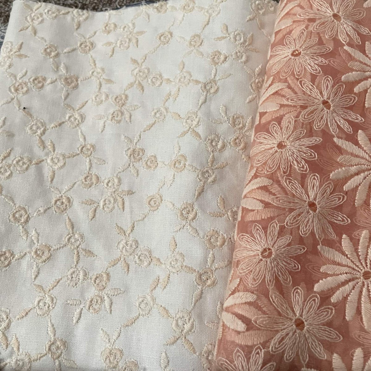 画像3: 送料無料【日本製】刺繍レース生地　10柄 (3)