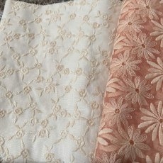 画像3: 送料無料【日本製】刺繍レース生地　10柄 (3)