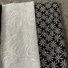 画像4: 送料無料【日本製】刺繍レース生地　10柄 (4)