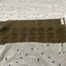 画像7: 【送料無料】　刺繍レース生地　10柄 (7)