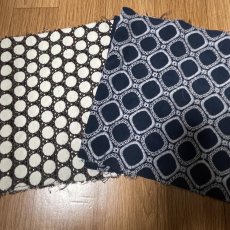 画像2: 【送料無料】　刺繍レース生地　10柄　サークル柄　ベルベット風はぎれ (2)