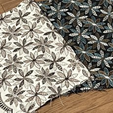 画像3: 【送料無料】　刺繍レース生地　10柄　黄色うろこ柄 (3)