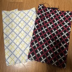 画像3: 【送料無料】　刺繍レース生地　10柄　サークル柄　ベルベット風はぎれ (3)