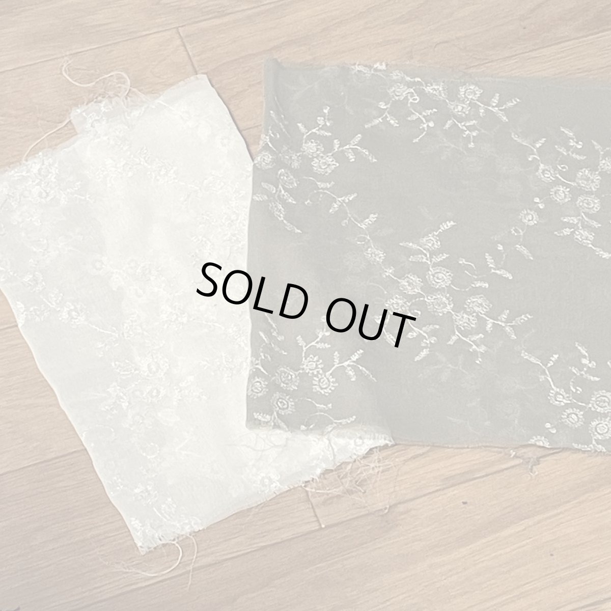 画像3: 【おひとり様1点限り】刺繍レース生地　5枚セット　110円 (3)