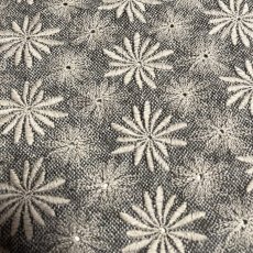 画像2: 【日本製】刺繍レース生地　約25cm×約50cm　花柄刺繍レース　 (2)