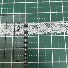 画像4: フランス製リバーレース　オフホワイト　幅1ｃｍ　可愛い小花柄１ｍ (4)