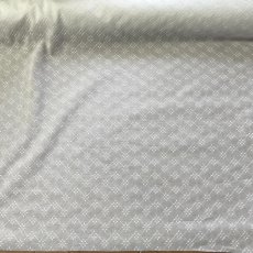 画像2: 【高品質な日本製】約幅110ｃｍ！広幅綿レース　ひし形ドット柄オフホワイト　5m (2)