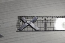 画像2: 【1点限り】28個セット！幅4cmリボンモチーフ　グレー　ハンドメイドに (2)