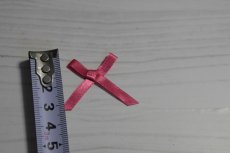画像3: 【1点限り】20個セット！幅4cmリボンモチーフ　ピンク　ハンドメイドに (3)