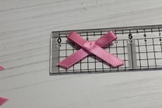 画像2: 【1点限り】7個セット！幅4cmリボンモチーフ　ピンク　ハンドメイドに (2)