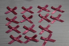 画像2: 【1点限り】14個セット！幅4cmリボンモチーフ　ピンク　ハンドメイドに (2)