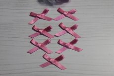 画像3: 【1点限り】7個セット！幅4cmリボンモチーフ　ピンク　ハンドメイドに (3)