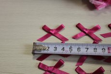画像4: 【1点限り】29個セット！幅4cmリボンモチーフ　ローズピンク　ハンドメイドに (4)