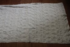 画像1: 【日本製】3色花柄シャーリング刺繍レース　オフホワイト、ピンク　ブラック　約計2.4ｍ (1)