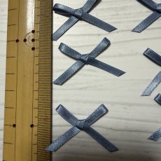 画像4: 17個セット！幅4cmリボンモチーフ　ネイビー　ハンドメイドに (4)