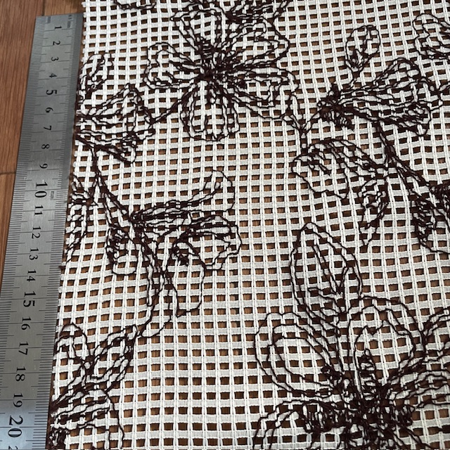 画像5: 350円!【日本製】花柄レース生地 27cm×45cm (5)