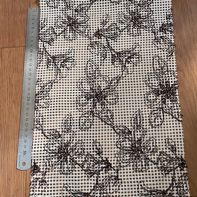 画像4: 350円!【日本製】花柄レース生地 27cm×45cm (4)